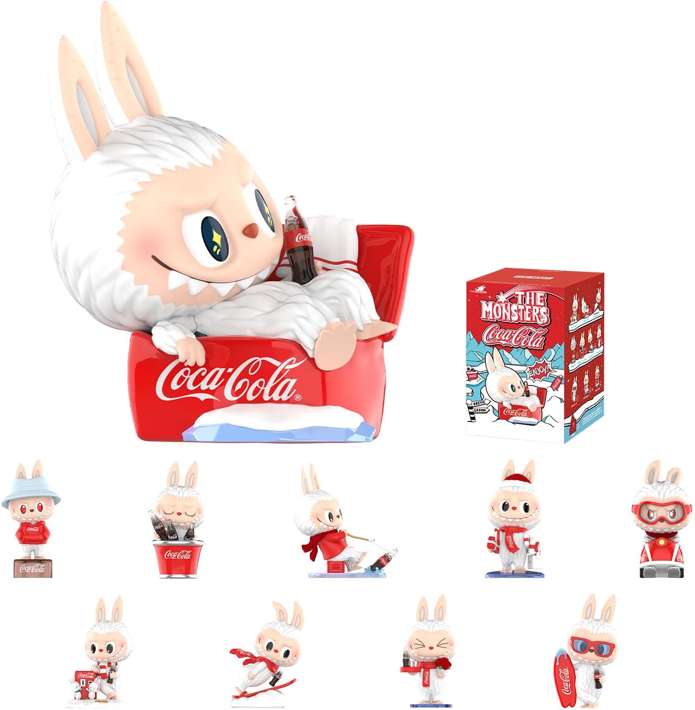 Labubu - The Monsters Coca-Cola Series, Blind Box Figures