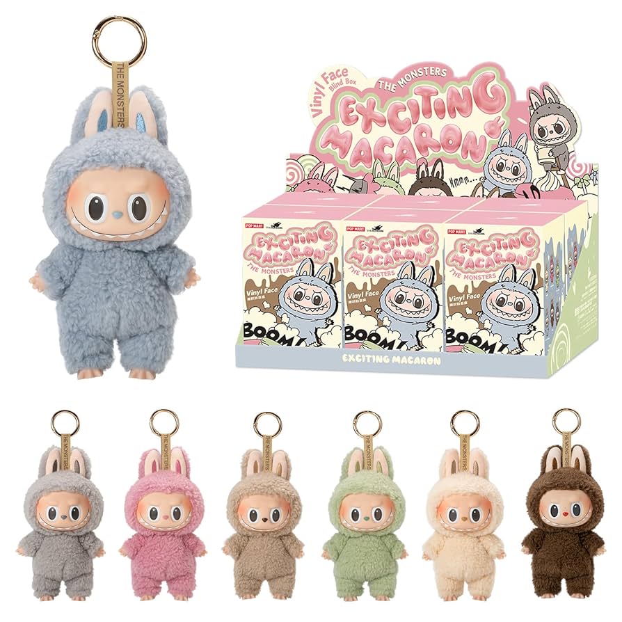 Labubu - Tasty Macarons Vinyl Face Blind Box